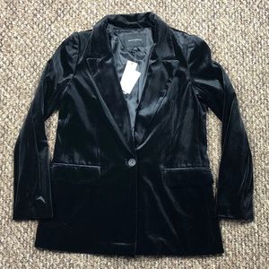 Banana Republic Velvet Blazer